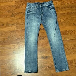 Aeropostale Men's Classic Blue Straight Jeans